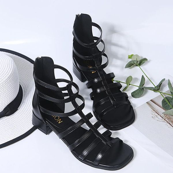 sandals jaycosin women's shoes square heels women peep toe zipper fashion beach solid color support dropship, Black
sandals jaycosin women's shoes square heels women peep toe zipper fashion beach solid color support dropship, Black