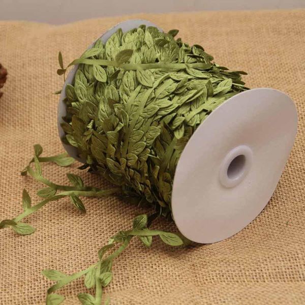 200m/lot artificial green leaves rattan home wedding decoration wreath wire diy garland accessory vine craft willow fake flower decorative f
200m/lot artificial green leaves rattan home wedding decoration wreath wire diy garland accessory vine craft willow fake flower decorative f