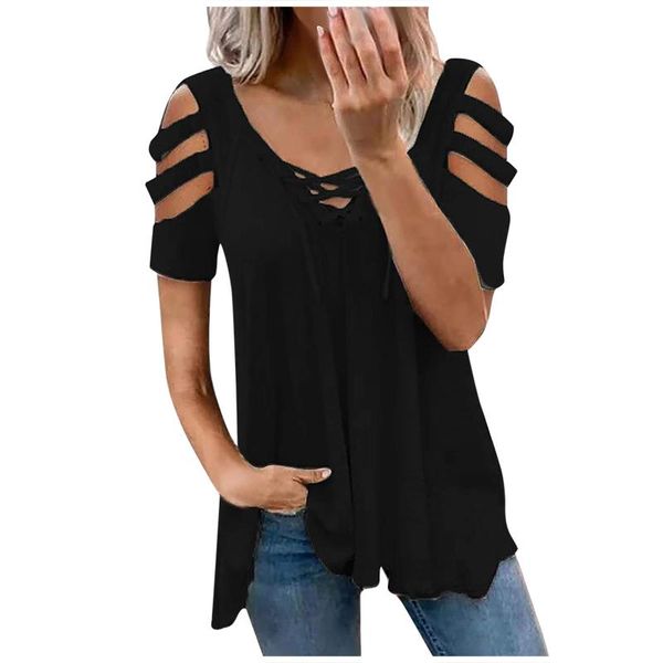 women's blouses & shirts fashion womens and women v-neck collar color short sleeve fold casual blouse blusas mujer de moda 2021, White
women's blouses & shirts fashion womens and women v-neck collar color short sleeve fold casual blouse blusas mujer de moda 2021, White