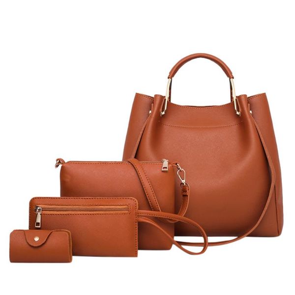 shoulder bags 4pcs/set fashion women pu large capacity purse handbag wallets coin card package ladies bag
shoulder bags 4pcs/set fashion women pu large capacity purse handbag wallets coin card package ladies bag