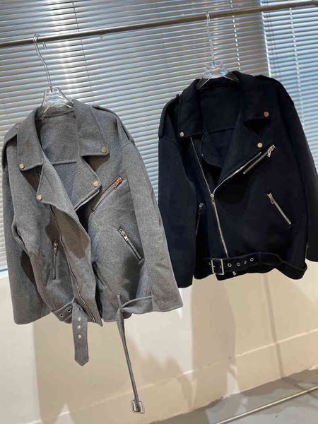 jacket 2021 Luxury Design Winter Runway Collection Celebrity Gothic Street Style Oversized 100% Wool, Black;brown
jacket 2021 Luxury Design Winter Runway Collection Celebrity Gothic Street Style Oversized 100% Wool, Black;brown