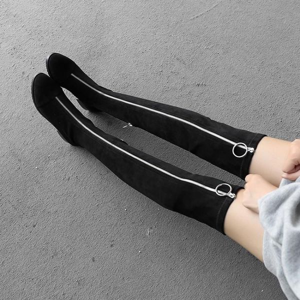 boots mljuese women over the knee boots korea stretch fabric winter black color low heel square high female 27yq
boots mljuese women over the knee boots korea stretch fabric winter black color low heel square high female 27yq