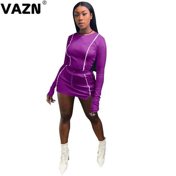 two piece dress vazn chic product 2021 summer lady 2-piece 3 colors short set full sleeve o-neck pullover tees shorts skinny casual, White
two piece dress vazn chic product 2021 summer lady 2-piece 3 colors short set full sleeve o-neck pullover tees shorts skinny casual, White