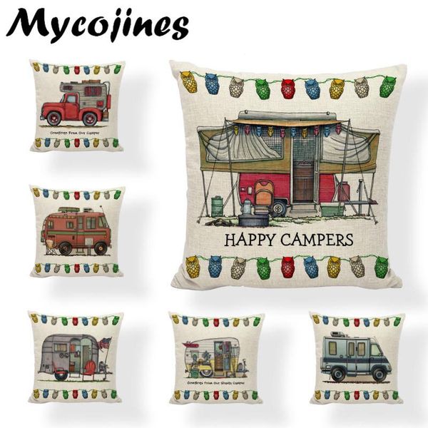 cushion/decorative pillow happy campers pillowcase adventure awaits travelling car cushion cover hawaiian travesseiro camper 17*17inch decor
cushion/decorative pillow happy campers pillowcase adventure awaits travelling car cushion cover hawaiian travesseiro camper 17*17inch decor