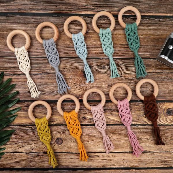 pacifiers# multi-color organic macrame teether boho teething ring baby sensory toy natural cotton infant for born
pacifiers# multi-color organic macrame teether boho teething ring baby sensory toy natural cotton infant for born