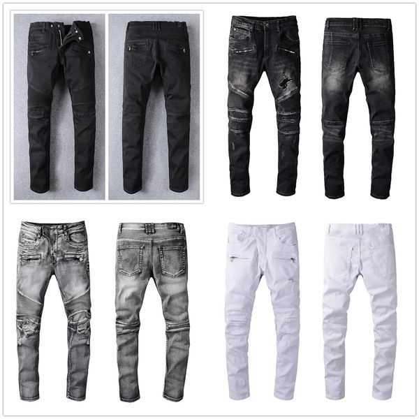 2021 mens fashion skinny straight slim ripped jean elastic casual motorcycle biker stretch denim trouser classic 1091 pants jeans size 28-40, Blue
2021 mens fashion skinny straight slim ripped jean elastic casual motorcycle biker stretch denim trouser classic 1091 pants jeans size 28-40, Blue