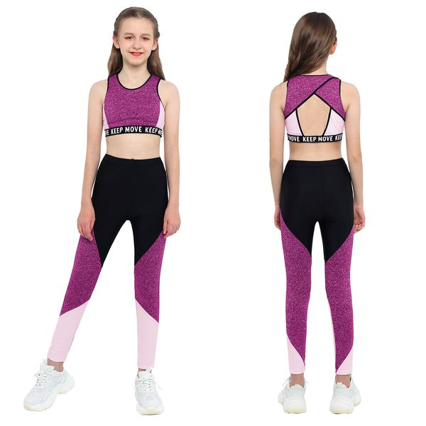 iefiel kids girls ballet stage dancewear sets outfits stretchy sleeveless tank sport yoga running gym workout leggings
iefiel kids girls ballet stage dancewear sets outfits stretchy sleeveless tank sport yoga running gym workout leggings