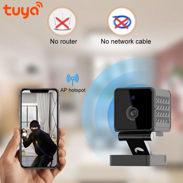 mini cameras 1080p hd ip camera 2mp vq9 pro security wi-fi control smart alarm humanoid recognition work with life tuya
mini cameras 1080p hd ip camera 2mp vq9 pro security wi-fi control smart alarm humanoid recognition work with life tuya