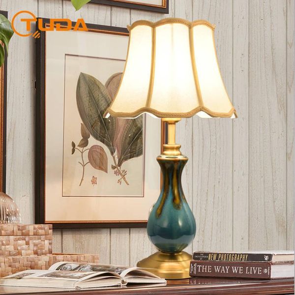 table lamps european ceramic lamp for bedroom living room bedside led night light study desk home decor luxury
table lamps european ceramic lamp for bedroom living room bedside led night light study desk home decor luxury