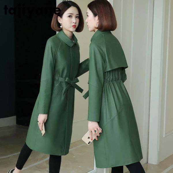women's leather & faux tajiyane plus size 3xl real genuine jacket spring autumn sheepskin coat korean ladies jackets female coats 99182, Black
women's leather & faux tajiyane plus size 3xl real genuine jacket spring autumn sheepskin coat korean ladies jackets female coats 99182, Black