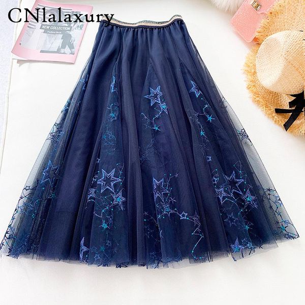 skirts embroider autumn summer women tutu high waist long midi tulle skirt elegant a-line mesh jupe femme faldas mujer, Black
skirts embroider autumn summer women tutu high waist long midi tulle skirt elegant a-line mesh jupe femme faldas mujer, Black