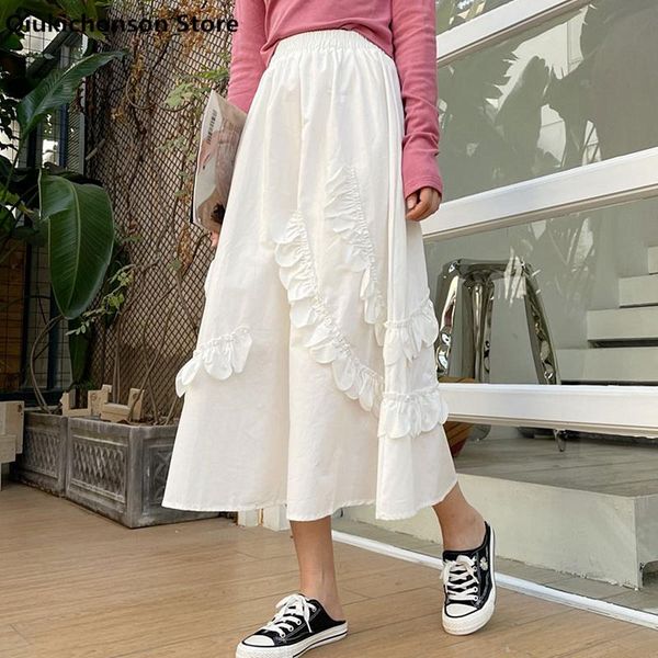skirts cute petaloid ruffle lolita skirt women spring autumn japan style kawaii elastic high waist a-line long midi teen girls, Black
skirts cute petaloid ruffle lolita skirt women spring autumn japan style kawaii elastic high waist a-line long midi teen girls, Black