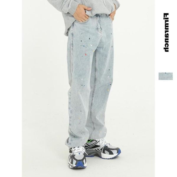 men's jeans 2021 men splashed paint loose straight leg long japanese&korean hip hop style vintage 90s denim, Blue
men's jeans 2021 men splashed paint loose straight leg long japanese&korean hip hop style vintage 90s denim, Blue
