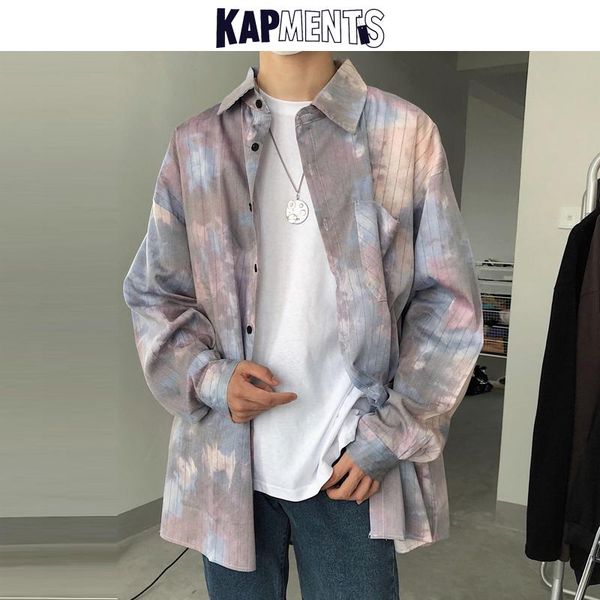 men hip hop streetwear tie dye shirts 2021 harajuku mens japan style casual kpop shirt couple korean fashions clothing men's, White;black
men hip hop streetwear tie dye shirts 2021 harajuku mens japan style casual kpop shirt couple korean fashions clothing men's, White;black
