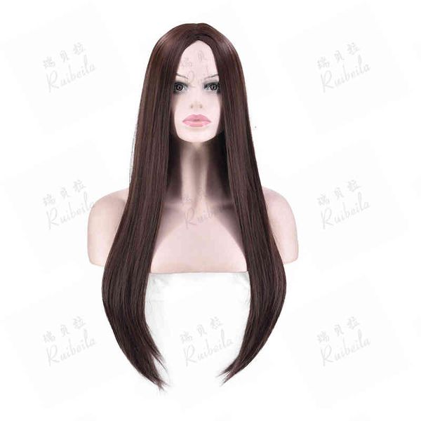 wig black brown gradient front lace long straight hair. front hand woven medium differentiated fiber life
wig black brown gradient front lace long straight hair. front hand woven medium differentiated fiber life