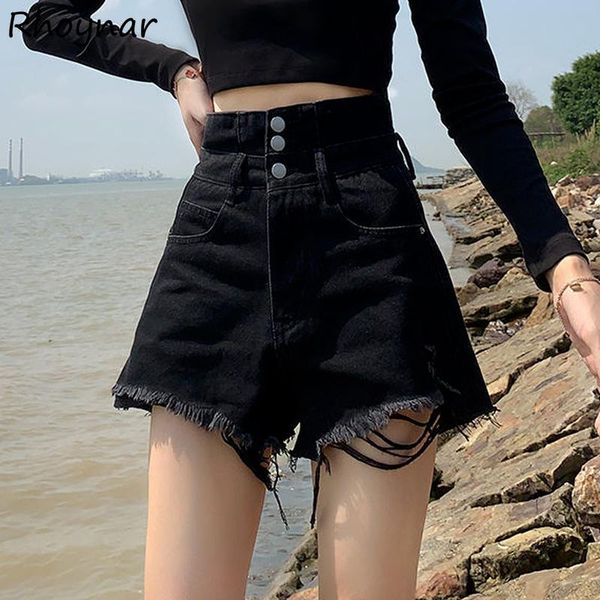 women's shorts denim women black tassel soft summer thin high waist vintage washed ins classic mujer breathable design clothing, White;black
women's shorts denim women black tassel soft summer thin high waist vintage washed ins classic mujer breathable design clothing, White;black