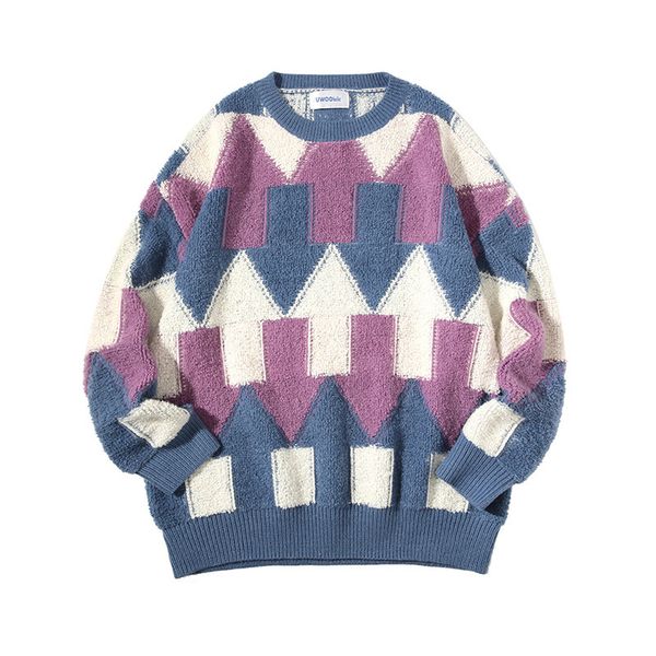 tee 2021 new autumn and winter japanese tide brand color matching graphics casual round neck sweater men's trend, White;black
tee 2021 new autumn and winter japanese tide brand color matching graphics casual round neck sweater men's trend, White;black