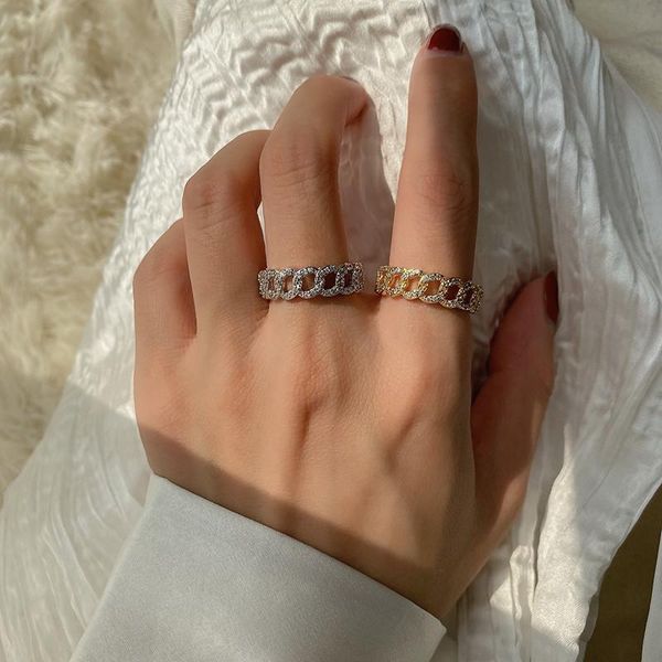 cluster rings korean style dainty adjustable rhinestone paved braid chain for women ladies rose gold silver blingbling crystal ring, Golden;silver
cluster rings korean style dainty adjustable rhinestone paved braid chain for women ladies rose gold silver blingbling crystal ring, Golden;silver