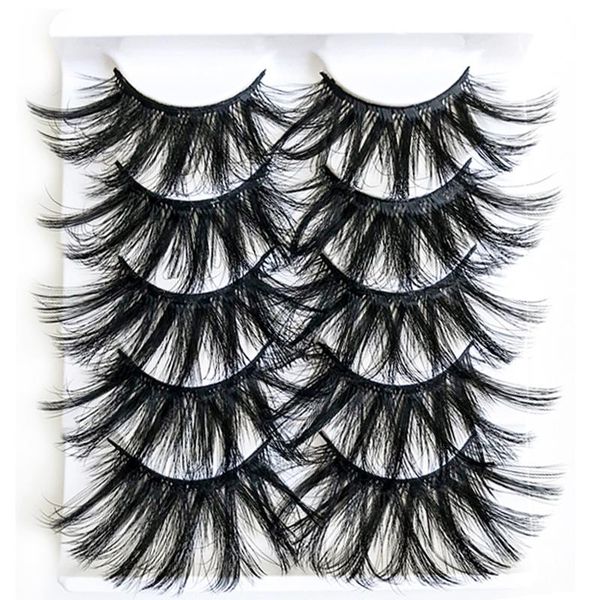 false eyelashes 5pairs 25mm mink lashes 6d thick dramatic wispies fluffy eyelash extension makeup volume handmade
false eyelashes 5pairs 25mm mink lashes 6d thick dramatic wispies fluffy eyelash extension makeup volume handmade