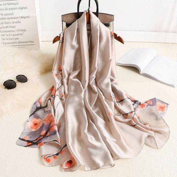 scarves 2021 women silk winter scarf luxury design print lady beach shawl fashion smooth foulard female hijab, Blue;gray
scarves 2021 women silk winter scarf luxury design print lady beach shawl fashion smooth foulard female hijab, Blue;gray