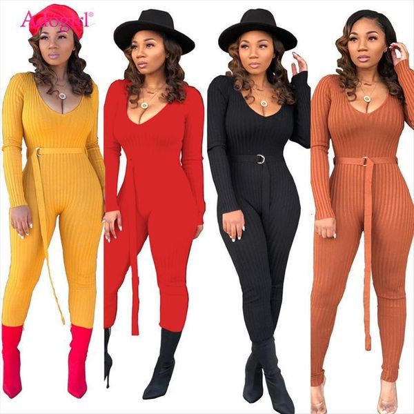 solid ribbed knitting skinny with womens jumpsuits belt deep v neck long sleeve casual romper club overall tracksuit, Black;white
solid ribbed knitting skinny with womens jumpsuits belt deep v neck long sleeve casual romper club overall tracksuit, Black;white