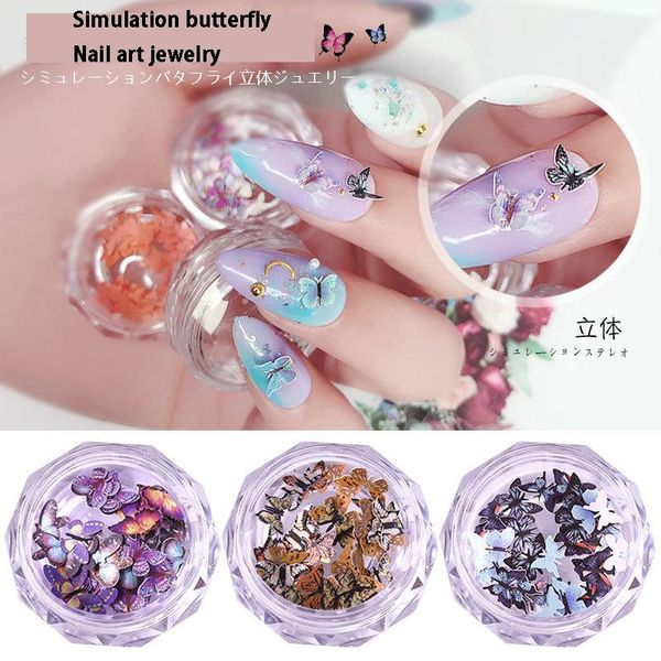 manicure wood pulp butterfly nail accessories handmade three-dimensional mini design studio art decorations, Silver;gold
manicure wood pulp butterfly nail accessories handmade three-dimensional mini design studio art decorations, Silver;gold