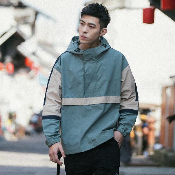 men's jackets yasuguoji 2021 autumn jacket men fashion streetwear hooded hip loose pullover windbreaker for, Black;brown
men's jackets yasuguoji 2021 autumn jacket men fashion streetwear hooded hip loose pullover windbreaker for, Black;brown