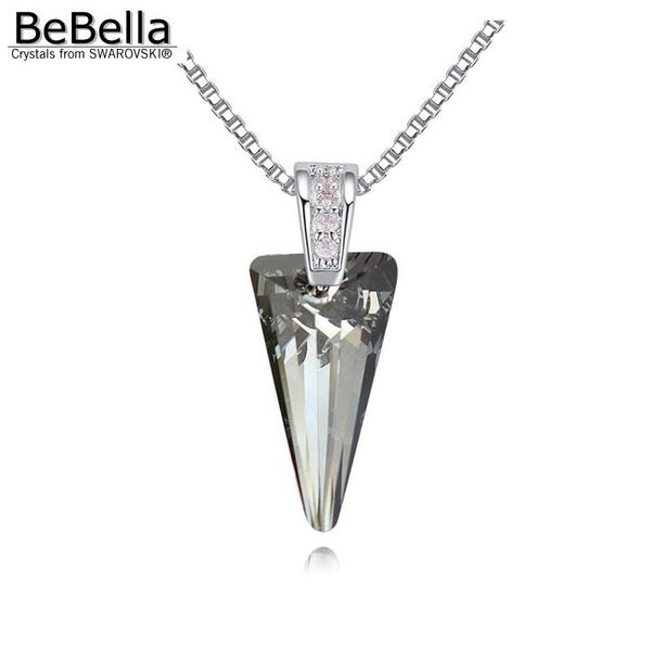 pendant necklaces bebella spike triangle crystal necklace made with austrian crystals from for woman girls christmas gift, Silver
pendant necklaces bebella spike triangle crystal necklace made with austrian crystals from for woman girls christmas gift, Silver