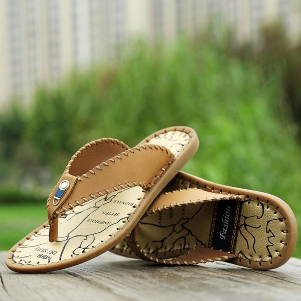 slippers summer men rubber leather slipers for flip flops man zapatillas de estar en casa hombre men's, Black
slippers summer men rubber leather slipers for flip flops man zapatillas de estar en casa hombre men's, Black