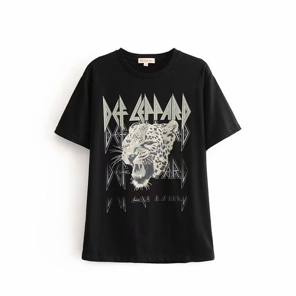 women's t-shirt women cotton t shirts black leopard print tee shirt fashion spring summer casual t-shirts streetwear tees sho, White
women's t-shirt women cotton t shirts black leopard print tee shirt fashion spring summer casual t-shirts streetwear tees sho, White