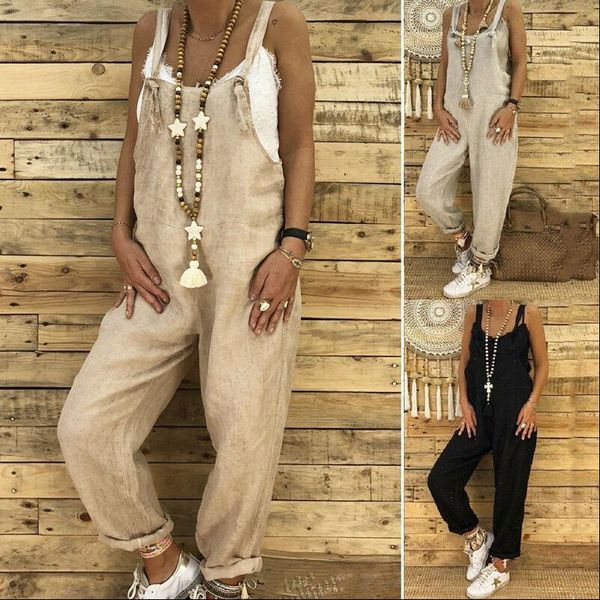 womens jumpsuits women jumpsuit summer romper loose dungarees harem strap pants baggy trousers casual overalls ladies, Black;white
womens jumpsuits women jumpsuit summer romper loose dungarees harem strap pants baggy trousers casual overalls ladies, Black;white