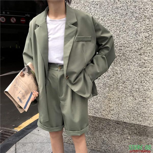 women's pants & capris 2021 vintage fashion 2 piece outfits women solid casual blazers high waist suit short lady sets streetwear, Black;white
women's pants & capris 2021 vintage fashion 2 piece outfits women solid casual blazers high waist suit short lady sets streetwear, Black;white