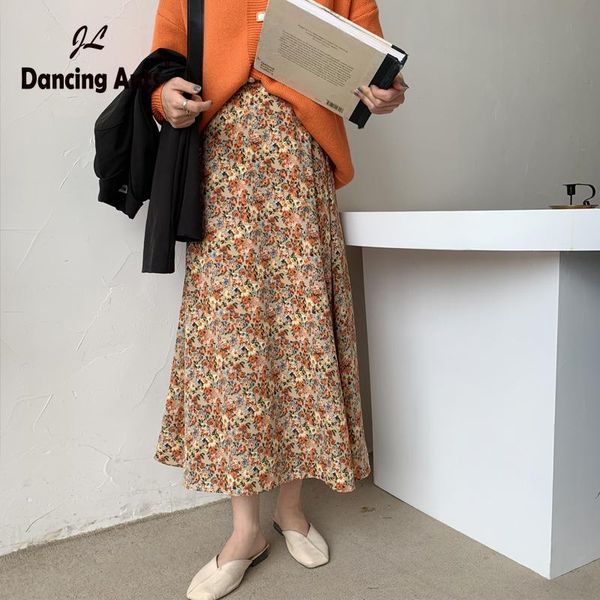 women a-line skirts high waist broken flower print slim half-length skirt 2021 female korean elegant vintage mid-calf, Black
women a-line skirts high waist broken flower print slim half-length skirt 2021 female korean elegant vintage mid-calf, Black