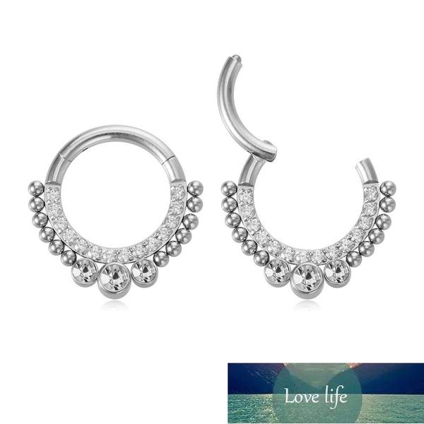1pc clear cz zircon hinged earring hoop 16g septum rings for women 316l surgical steel daith helix piercing jewelry, Silver
1pc clear cz zircon hinged earring hoop 16g septum rings for women 316l surgical steel daith helix piercing jewelry, Silver