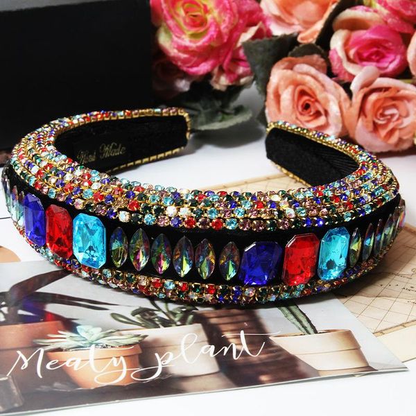 hair clips & barrettes ins luxury rhinestones bezel baroque sparkly headbands full crystal hairbands headwear for fashion women accessories, Golden;silver
hair clips & barrettes ins luxury rhinestones bezel baroque sparkly headbands full crystal hairbands headwear for fashion women accessories, Golden;silver
