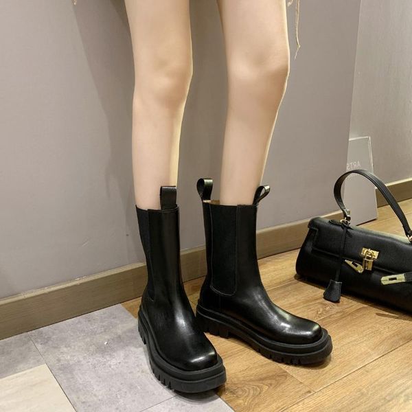 same chimney boot women 2021 summer thin big power korean fashion short boots, Black
same chimney boot women 2021 summer thin big power korean fashion short boots, Black