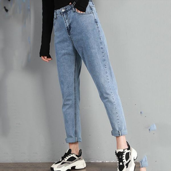 high waisted denim regular four womens jean season korean fashion brand thin stretch large size s 8xl dropship, Blue
high waisted denim regular four womens jean season korean fashion brand thin stretch large size s 8xl dropship, Blue