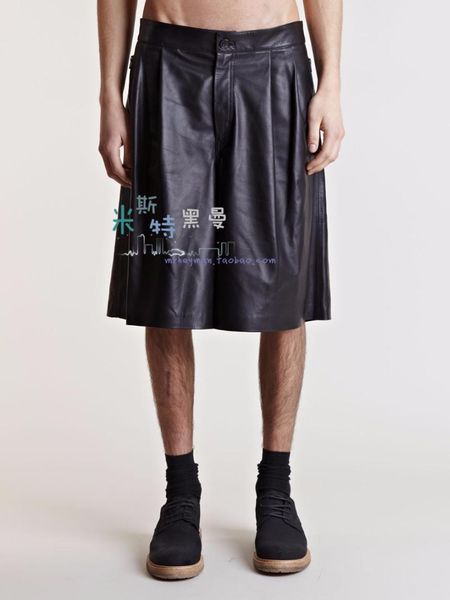 men's pants 27-44 2021 clothing gd hair stylist fashion loose casual pu skirt wide leg plus size singer costumes, Black
men's pants 27-44 2021 clothing gd hair stylist fashion loose casual pu skirt wide leg plus size singer costumes, Black