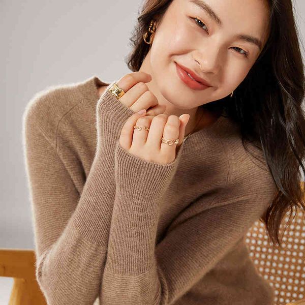 women's sweaters jumper 100% female wool sweater arrival casual neck base soft solid color loose women's clothes aiqt, White;black
women's sweaters jumper 100% female wool sweater arrival casual neck base soft solid color loose women's clothes aiqt, White;black