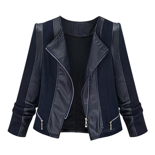 women's jackets faux leather jacket women casual pu loose motorcycle female streetwear oversized coat korean chic spring #t3g, Black;brown
women's jackets faux leather jacket women casual pu loose motorcycle female streetwear oversized coat korean chic spring #t3g, Black;brown