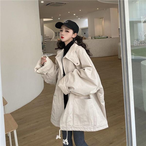 women's jackets spring and summer 2021 retro thin coat wild loose large size jacket, Black;brown
women's jackets spring and summer 2021 retro thin coat wild loose large size jacket, Black;brown