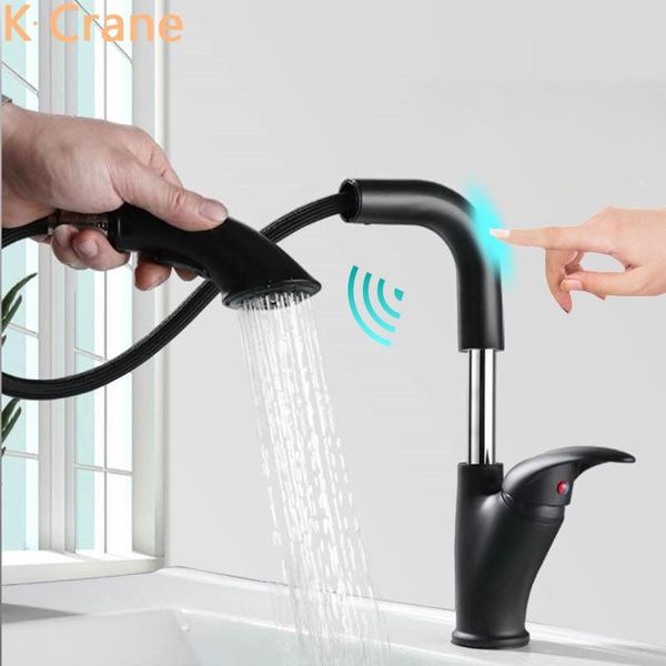 touch faucet bathroom height adjustable pull-out sink tap black copper pull out sensor grifo basin mitigeur lavabo salle de bain faucets
touch faucet bathroom height adjustable pull-out sink tap black copper pull out sensor grifo basin mitigeur lavabo salle de bain faucets