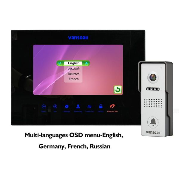 video intercom doorbell wired door phone for partment home electric lock access control system ir camera phones
video intercom doorbell wired door phone for partment home electric lock access control system ir camera phones