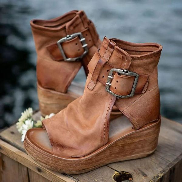 dress shoes retro women summer high-heeled fashion women's 2021 high-wedge sandals thick-soled fish mouth, Black
dress shoes retro women summer high-heeled fashion women's 2021 high-wedge sandals thick-soled fish mouth, Black