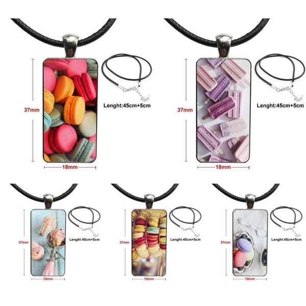pendant necklaces cream macarons for women girls handmade jewelry with steel plated glass cabochon choker long rectangle necklace, Silver
pendant necklaces cream macarons for women girls handmade jewelry with steel plated glass cabochon choker long rectangle necklace, Silver
