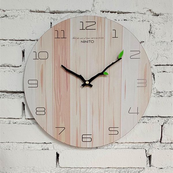 wall clocks 12 inch nordic clock simple wood grain creative silent living room mounted home decoration
wall clocks 12 inch nordic clock simple wood grain creative silent living room mounted home decoration