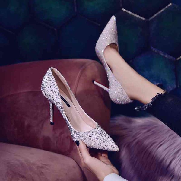 sandals 2021 spring pointed toe stilettos women's shallow mouth banquet single shoes wild dress bride bridesmaid zm2b, Black
sandals 2021 spring pointed toe stilettos women's shallow mouth banquet single shoes wild dress bride bridesmaid zm2b, Black