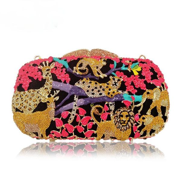 evening bags animal zoo jungle tiger deer metal women crystal bag clutches handbag hard bridal wedding party purse
evening bags animal zoo jungle tiger deer metal women crystal bag clutches handbag hard bridal wedding party purse
