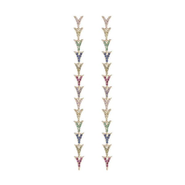 dangle & chandelier european and korean fashion jewelry personality temperament design earrings female exquisite zircon long tassel keel ear, Silver
dangle & chandelier european and korean fashion jewelry personality temperament design earrings female exquisite zircon long tassel keel ear, Silver
