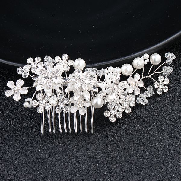 rhinestone pearls women hair combs silver color metal alloy flower garden hairpins clips wedding hair jewelry accessories jch139, Golden;white
rhinestone pearls women hair combs silver color metal alloy flower garden hairpins clips wedding hair jewelry accessories jch139, Golden;white